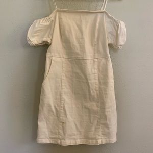 Used Forever 21 white off the shoulder dress